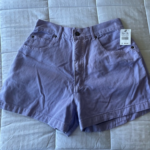 Vintage Deadstock 90s Dixie Blues Lavender Denim Shorts – NWT - Picture 3 of 15